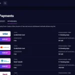 Lucky7even Terms section showing withdrawal limits and processing rules